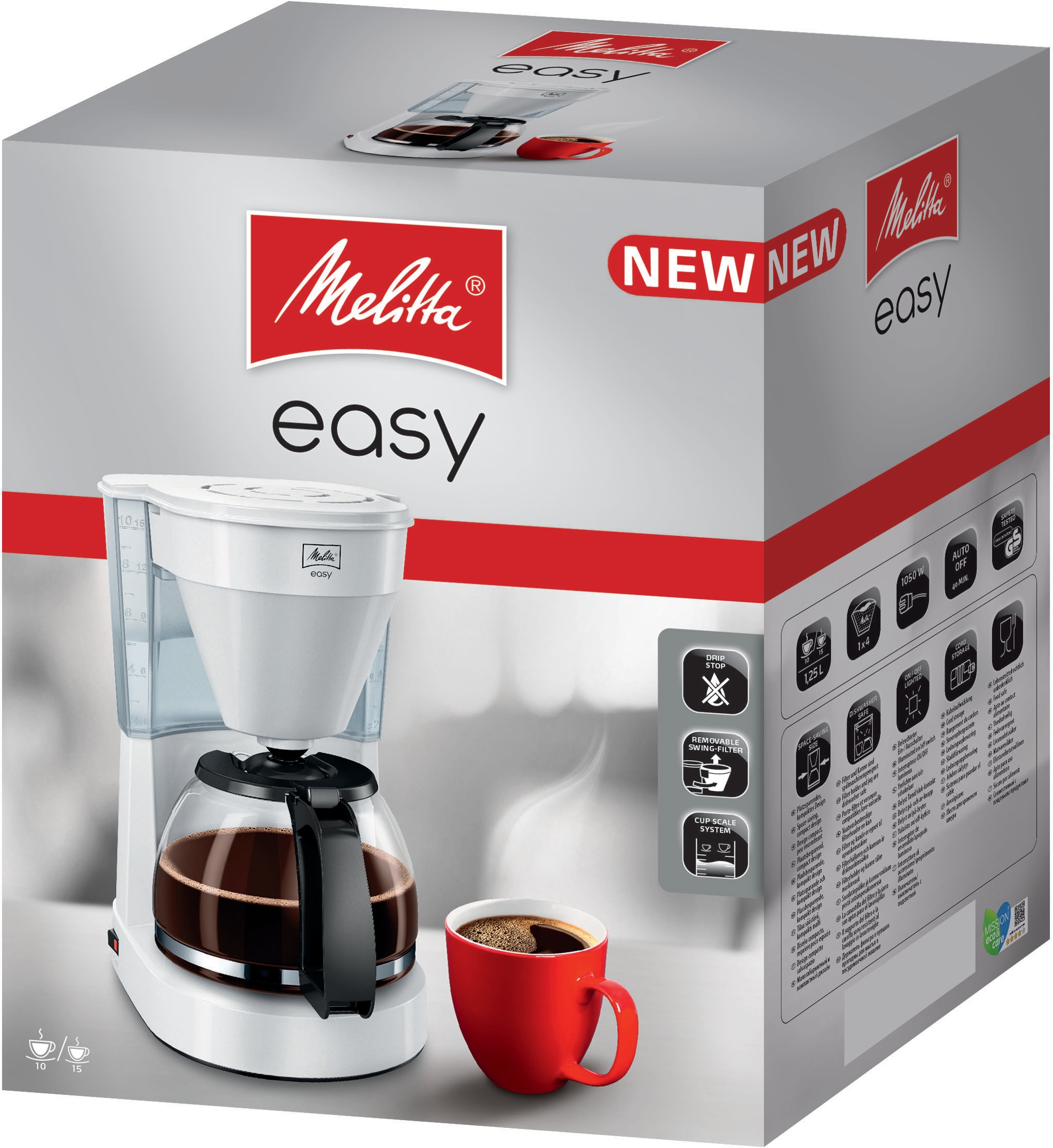 jetzt bei 1x4 »Easy 1023-01«, OTTO Filterkaffeemaschine Melitta kaufen