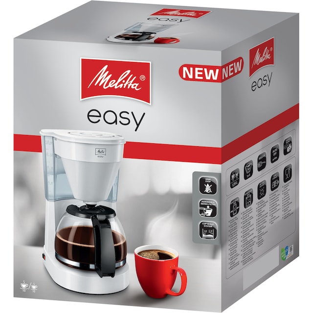Melitta Filterkaffeemaschine »Easy 1023-01«, 1x4 jetzt kaufen bei OTTO