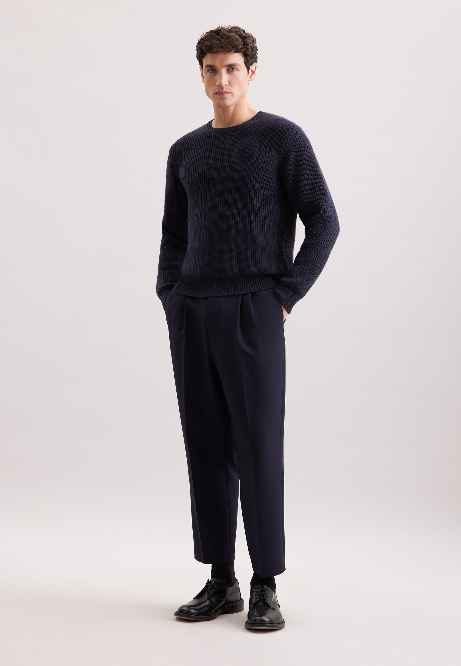 seidensticker Strickpullover »Schwarze Rose«