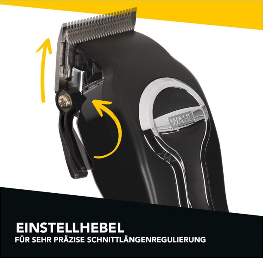 Wahl Haarschneider »Elite Pro Cordless«, 10 Aufsätze, Hochleistungs Akku- und Netzbetrieb Haarschneider, Premium Zuberhörset