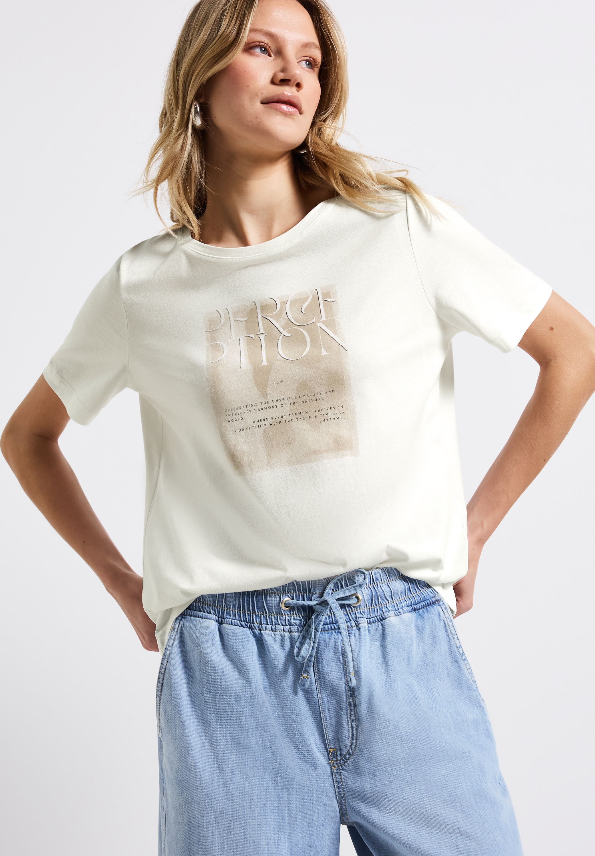 STREET ONE T-Shirt, mit Frontprint