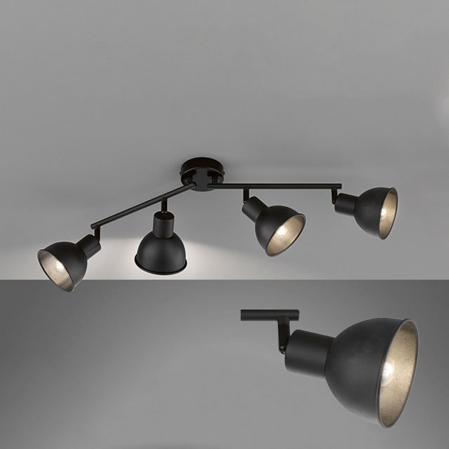 FISCHER & HONSEL Deckenspots »Speedy«, 4 flammig, Leuchtmittel E14 | ohne Leuchtmittel