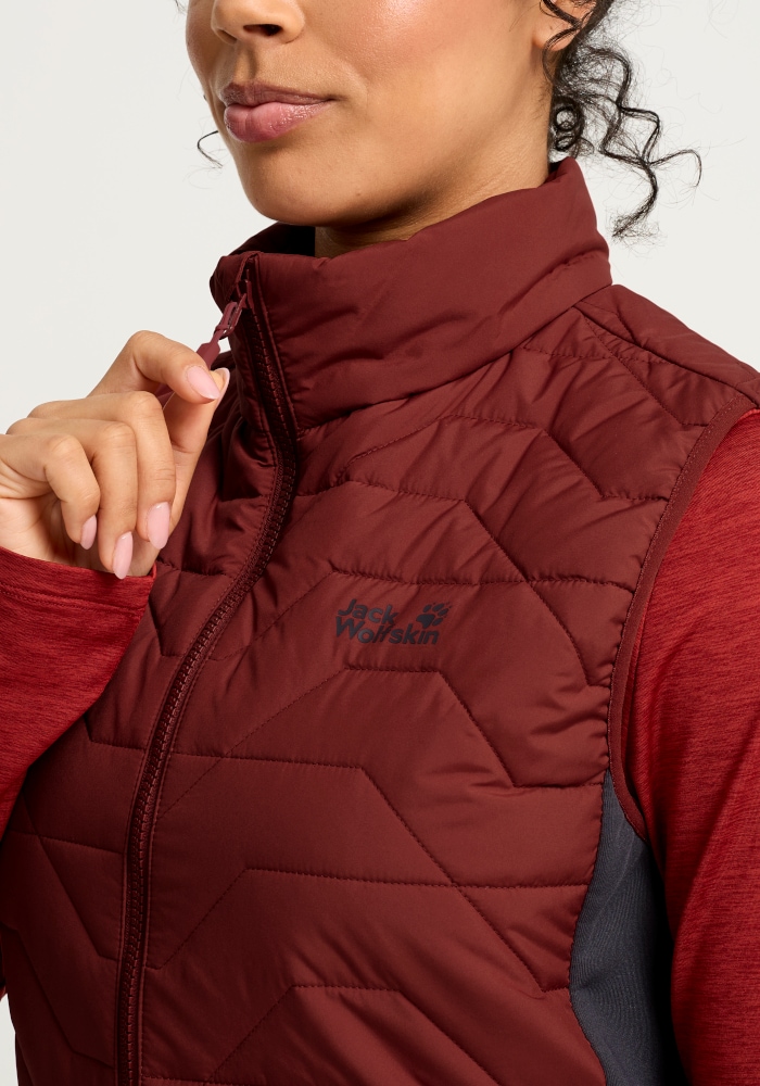 Jack Wolfskin Funktionsweste »FLEXTREK INS VEST W« Isolationsweste, warm, 3-in-1 kompatibel