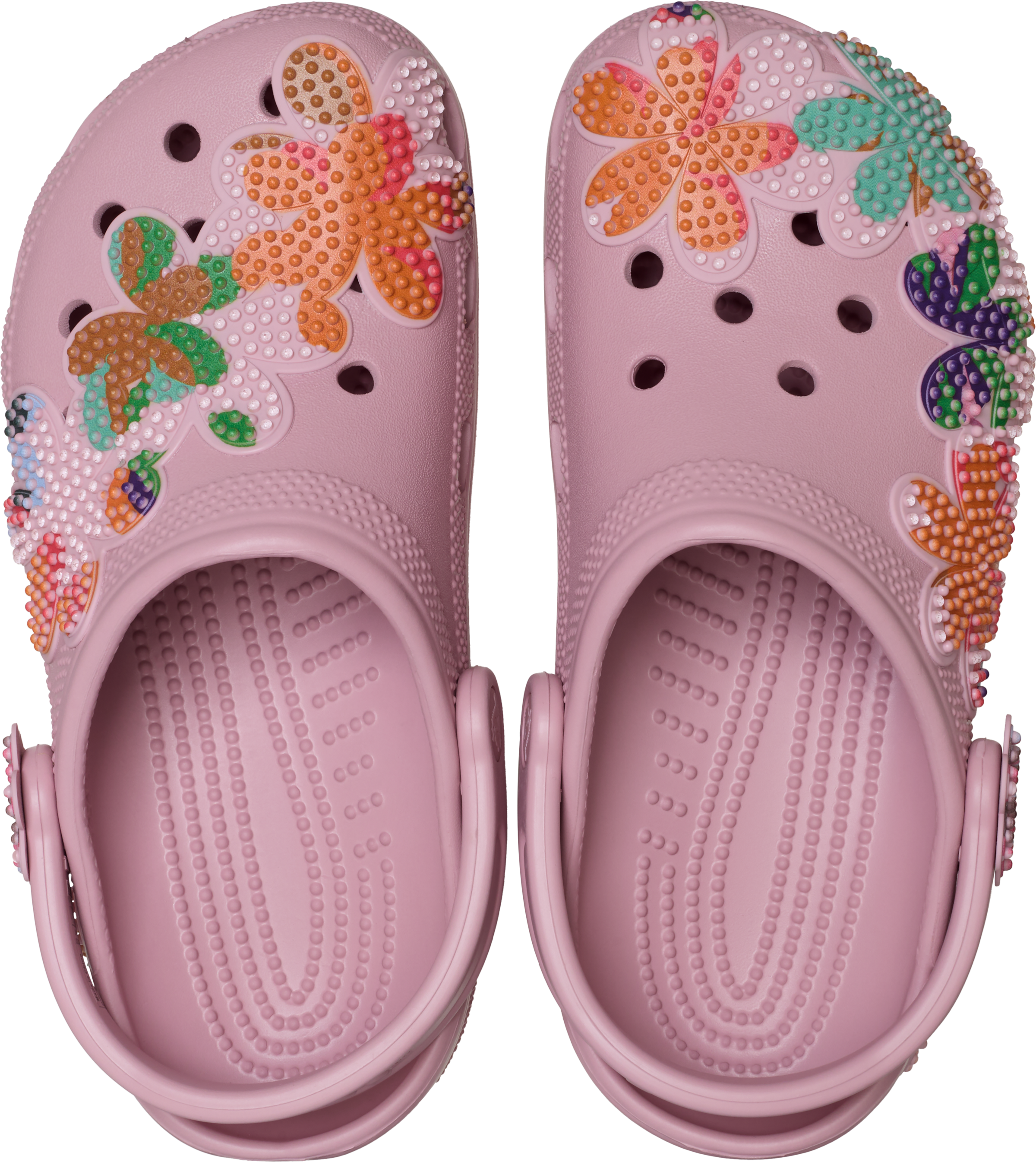 Crocs Clog »Classic Summer Beaded Clog«  Sommerschuh, Gartenschuh, Strandschuh in Blüten-Optik