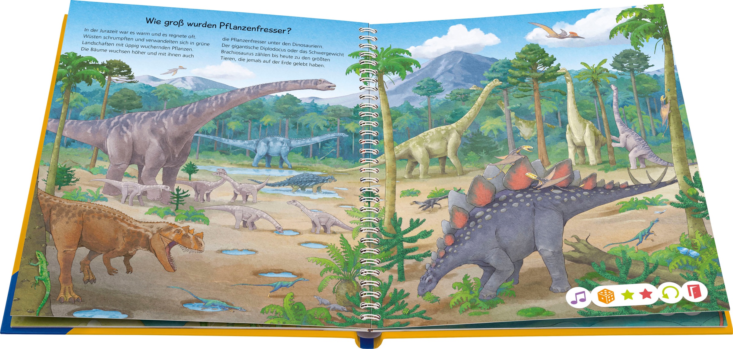 Ravensburger Buch »tiptoi® Wir entdecken die Dinosaurier«, Made in Germany; FSC® - schützt Wald - weltweit