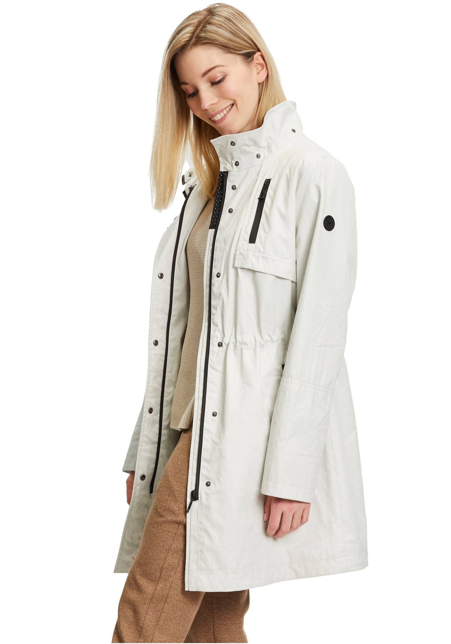 Gil Bret Outdoorjacke, mit Kapuze, mit Reißverschlüssen