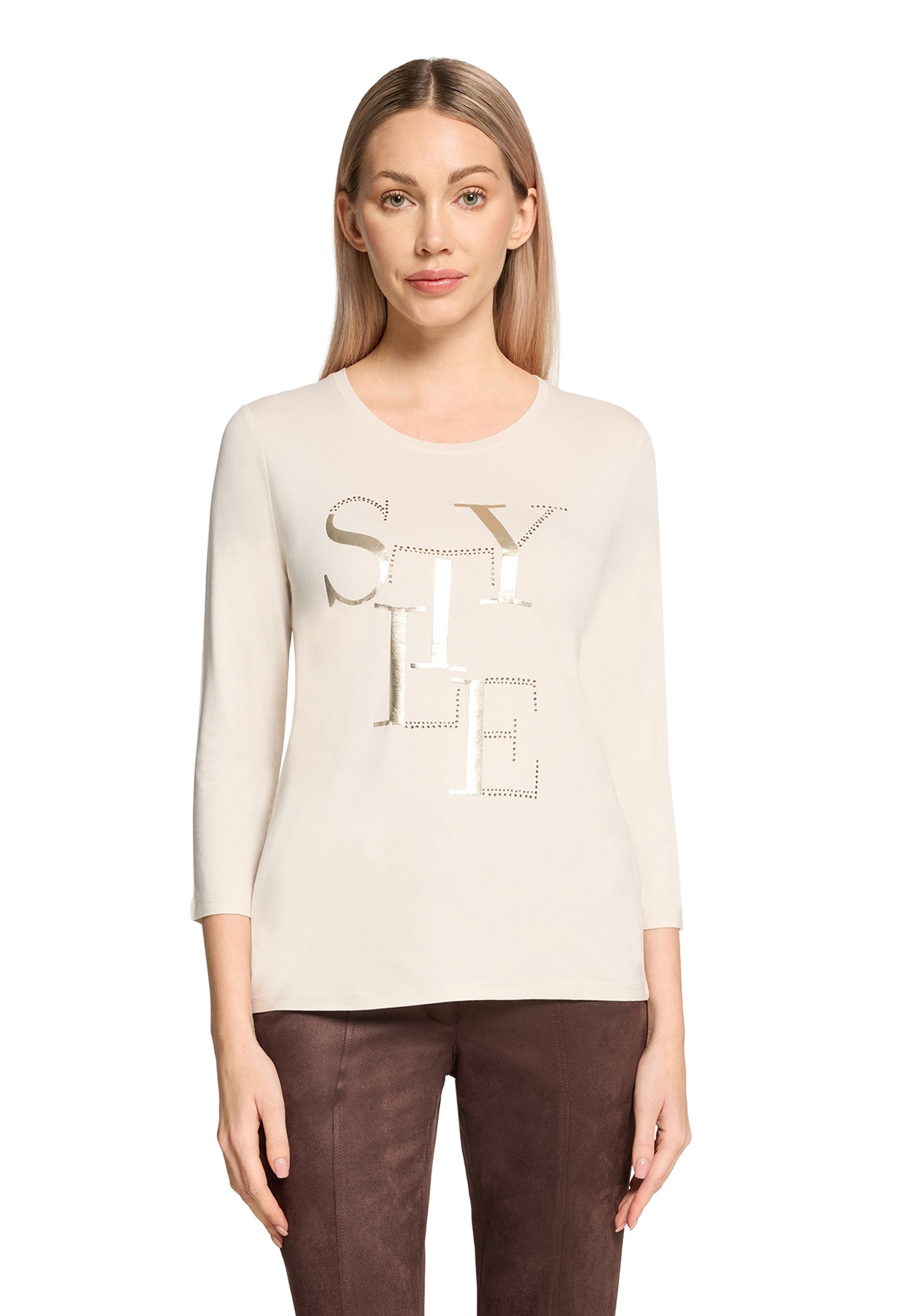 Betty Barclay Rundhalsshirt »Basic Shirt mit Placement«