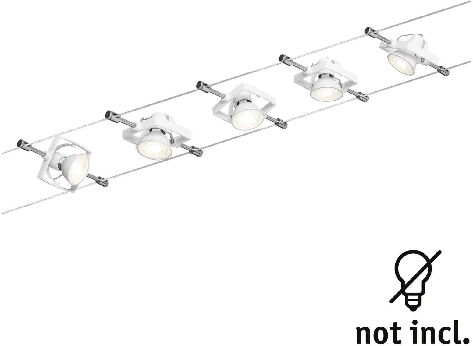 Paulmann LED Deckenleuchte »Mac II«, 5 flammig, Leuchtmittel GU 5,3 | ohne Leuchtmittel, GU 5,3