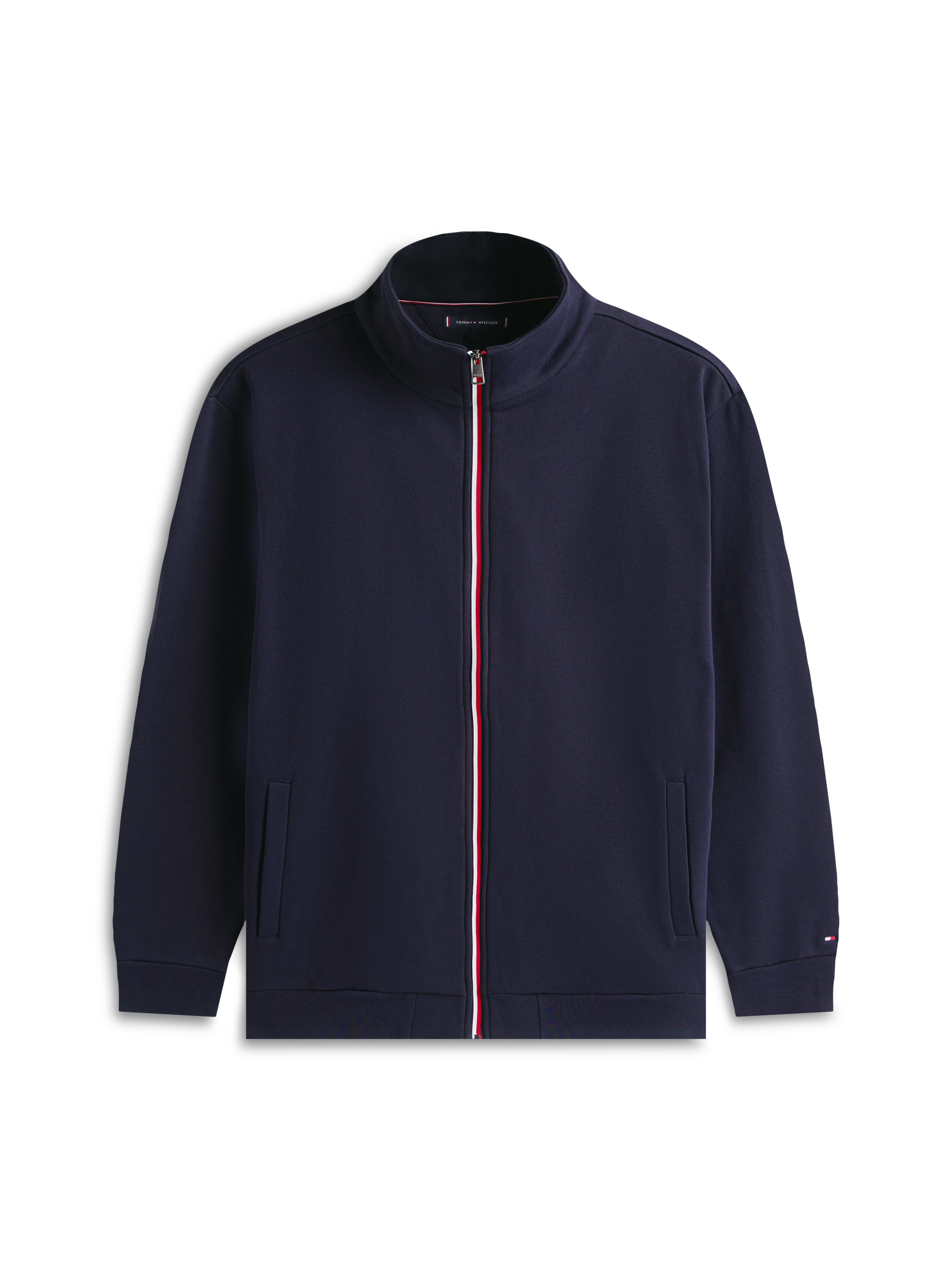 Tommy Hilfiger Big & Tall Sweatjacke »GLOBAL STRIPE ZIP«, Große Größen