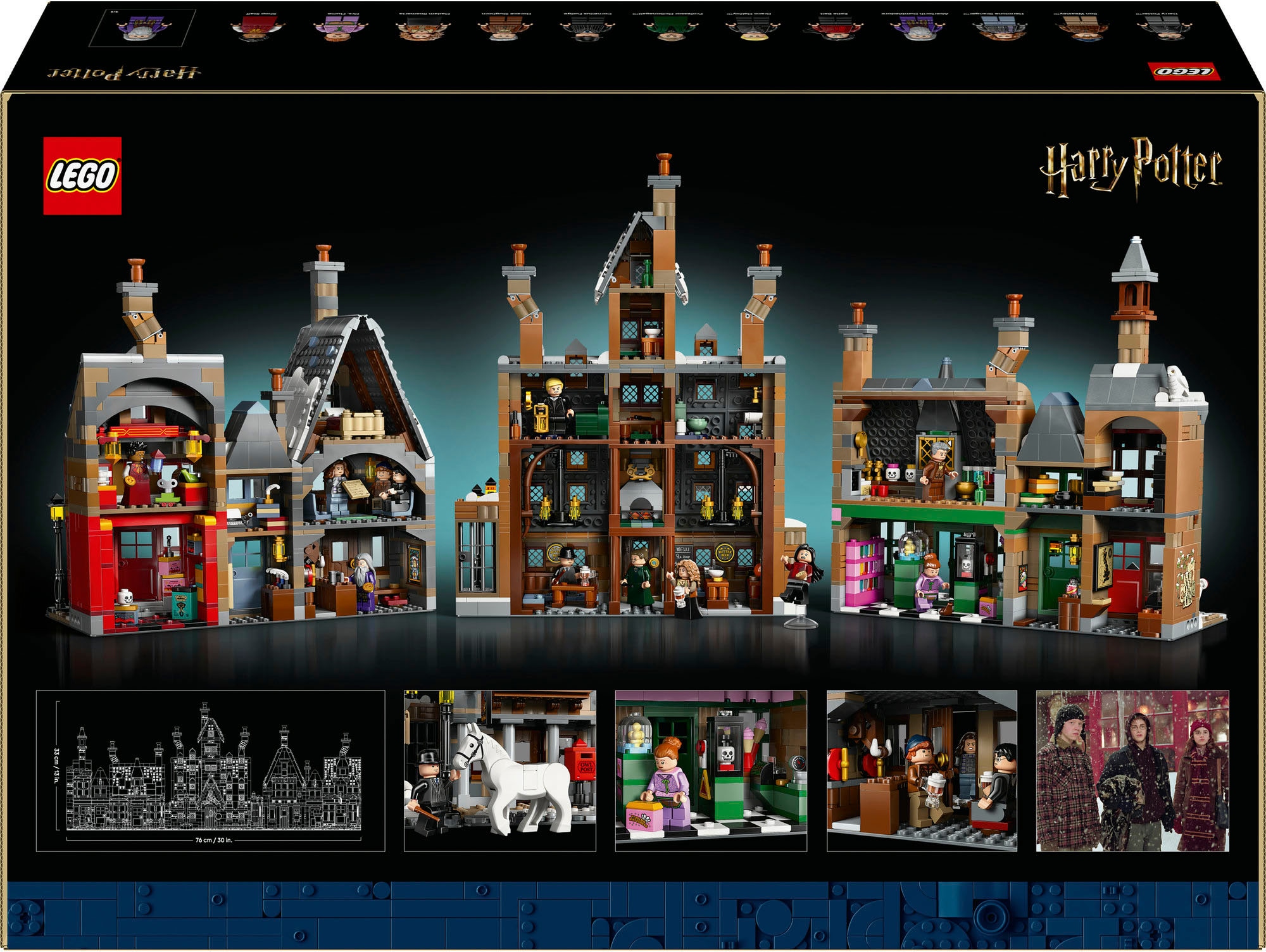 LEGO® Konstruktionsspielsteine »Dorf Hogsmeade – Sammleredition (76457), LEGO Harry Potter« Exklusives Set