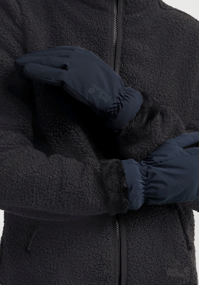 Jack Wolfskin Fleecehandschuhe »HIGHLOFT GLOVE W« Handschuhe, warm, touchscreen-kompatibel
