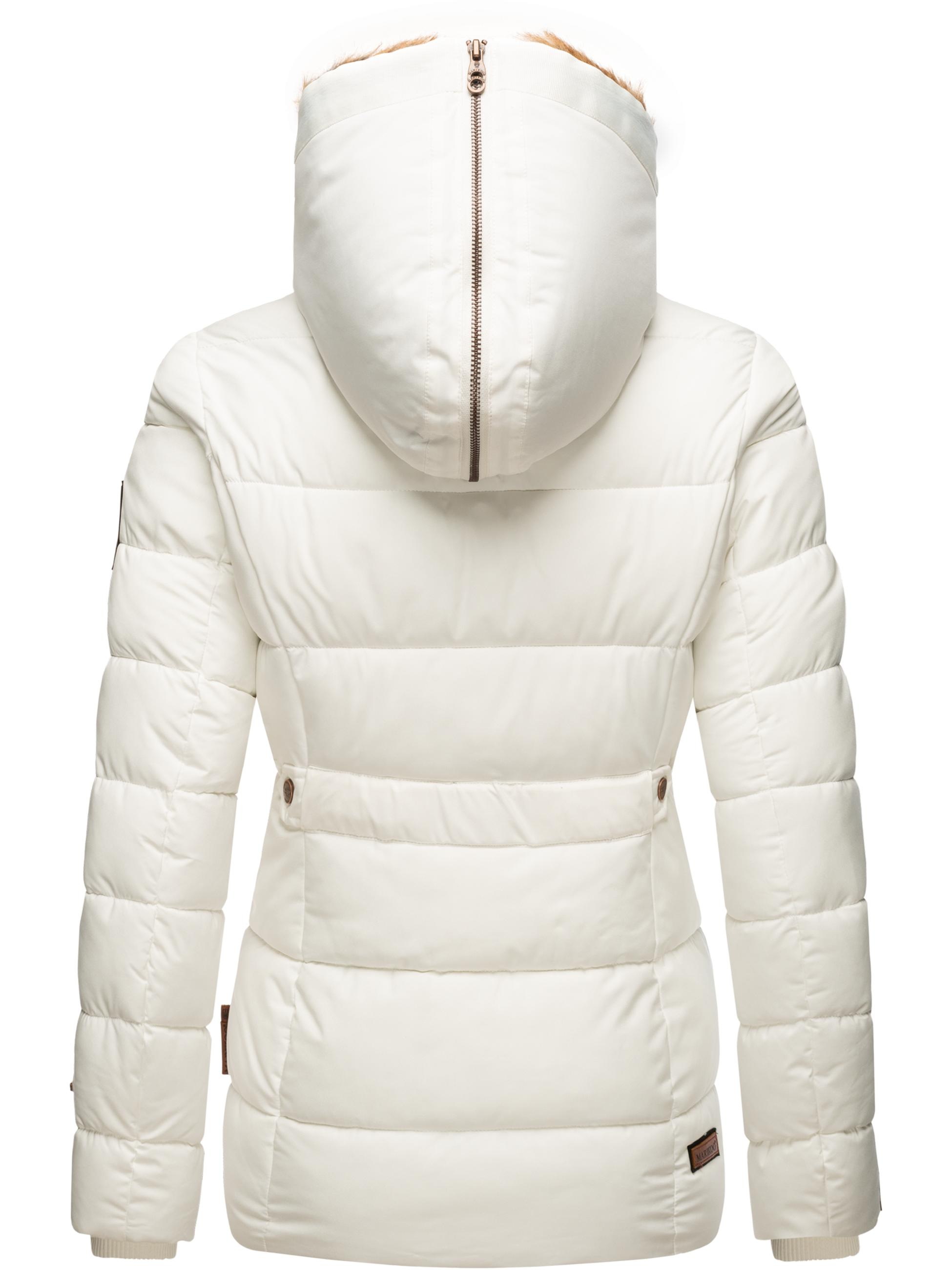 Marikoo Winterjacke »Winterjacke Nekoo«, mit Kapuze, stylische Damen Steppjacke mit großer Kapuze