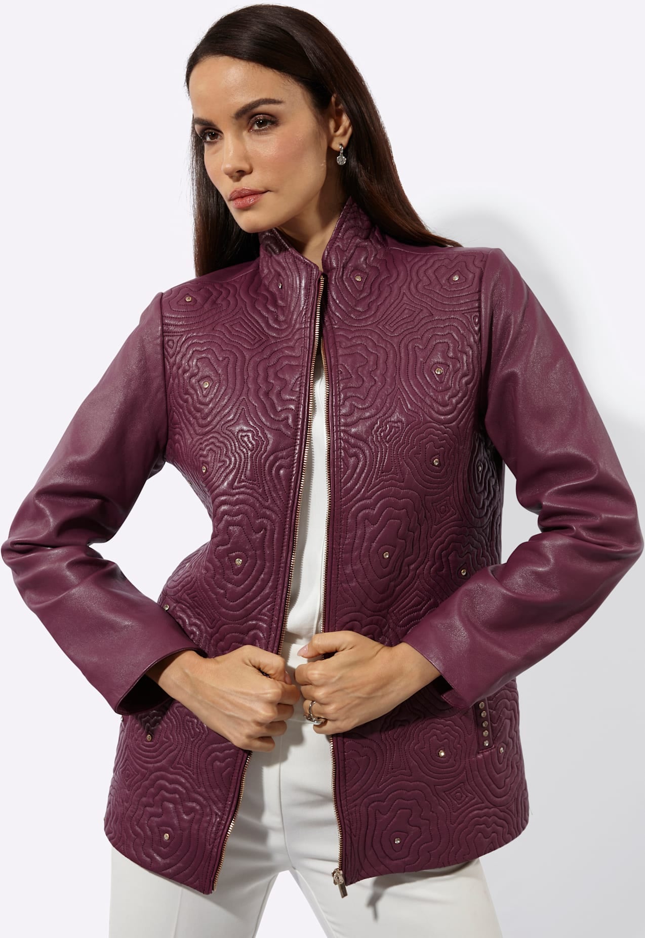 Mainpol Lederjacke