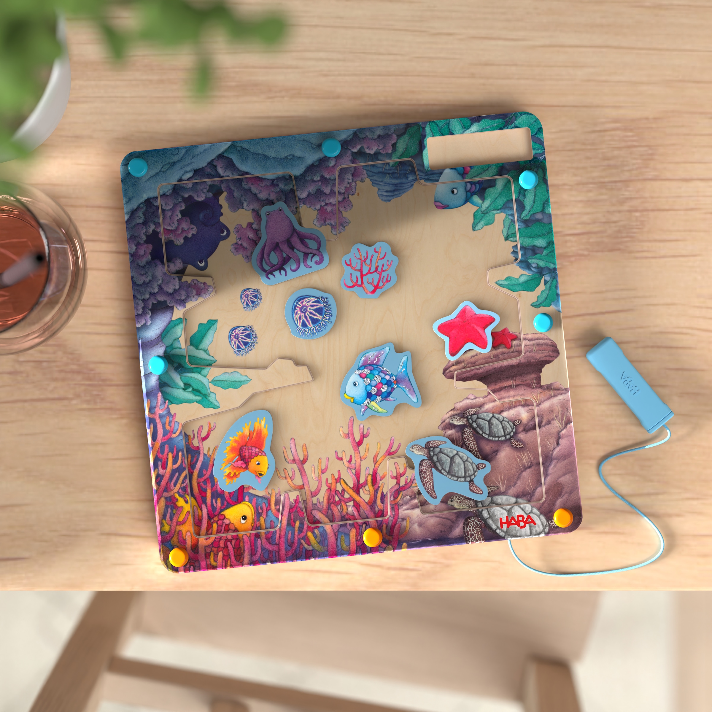 Haba »Magnetspiel Vario Der Regenbogenfisch«
