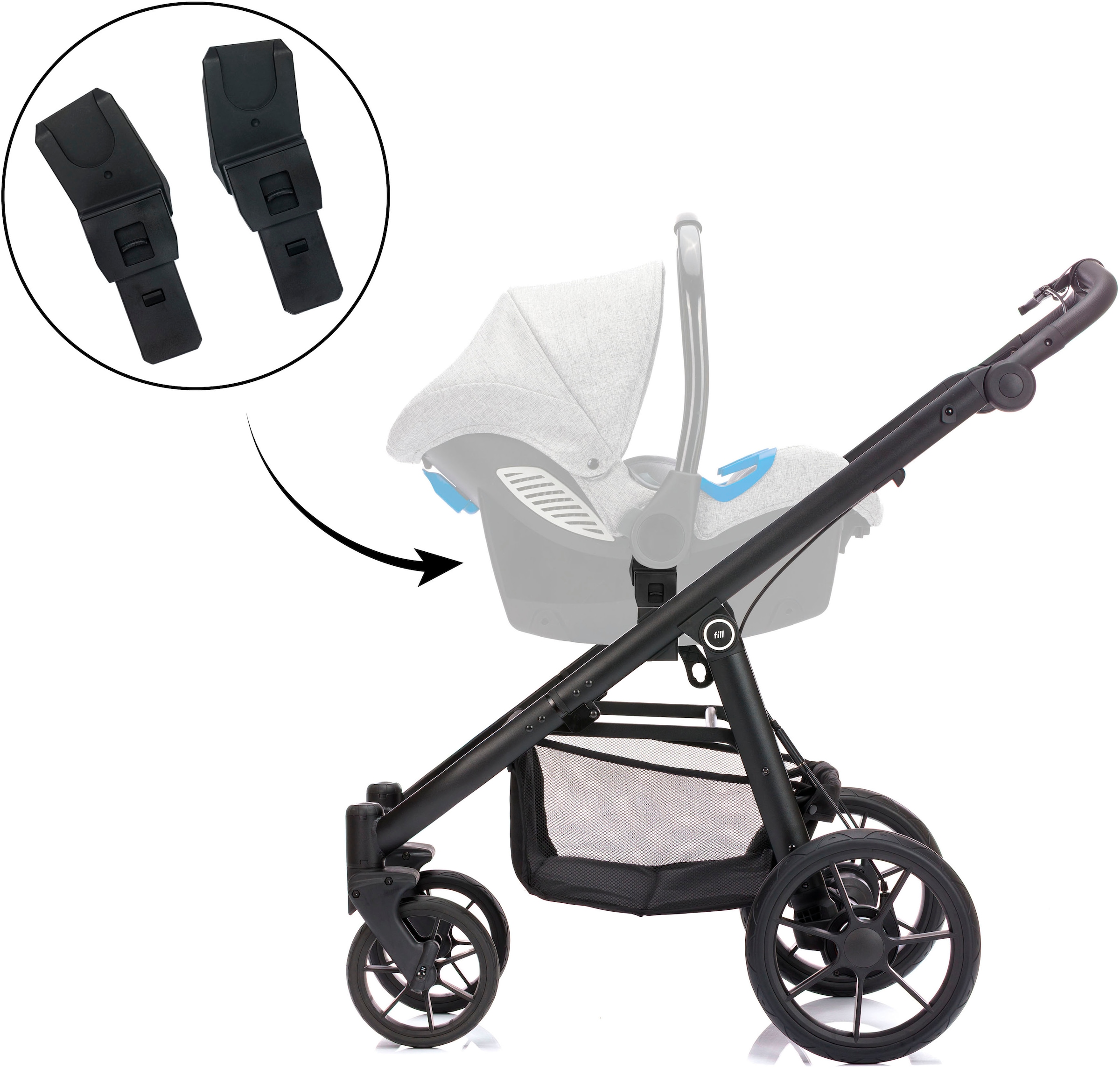 Fillikid Kinder-Buggy »Fill Voyage« 22 kg