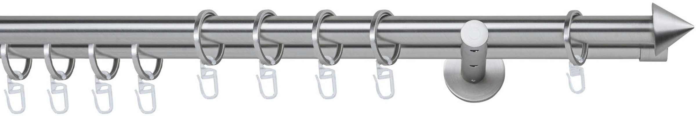 mydeco Gardinenstange »20mm Cone Wandträger 12 cm«, 2 läufig-läufig, Fixmaß