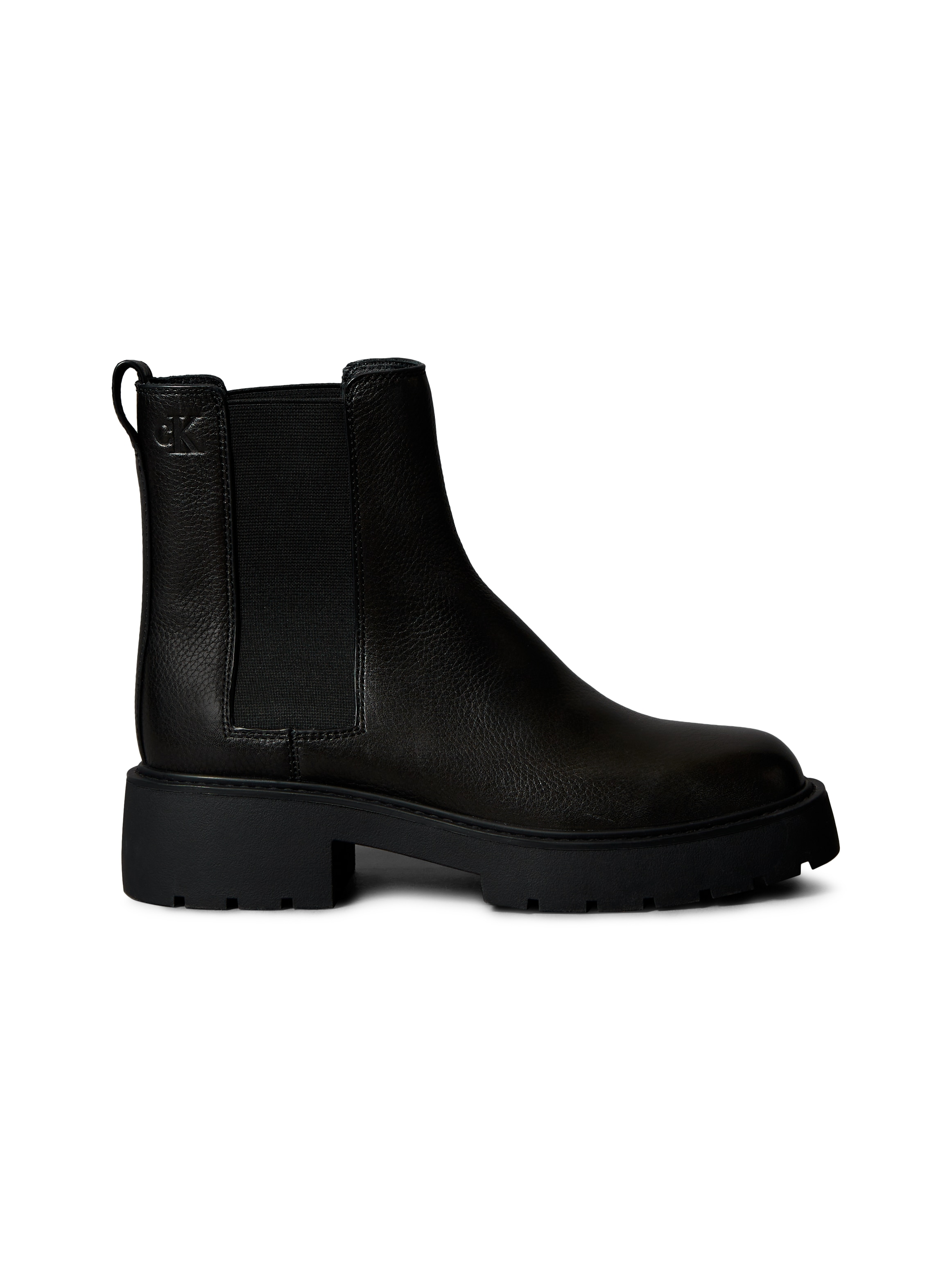 Calvin Klein Jeans Chelseaboots »CHUNKY CHELSEA BOOT LTH«  Schlupfboots, Stiefelette in bequemer Form