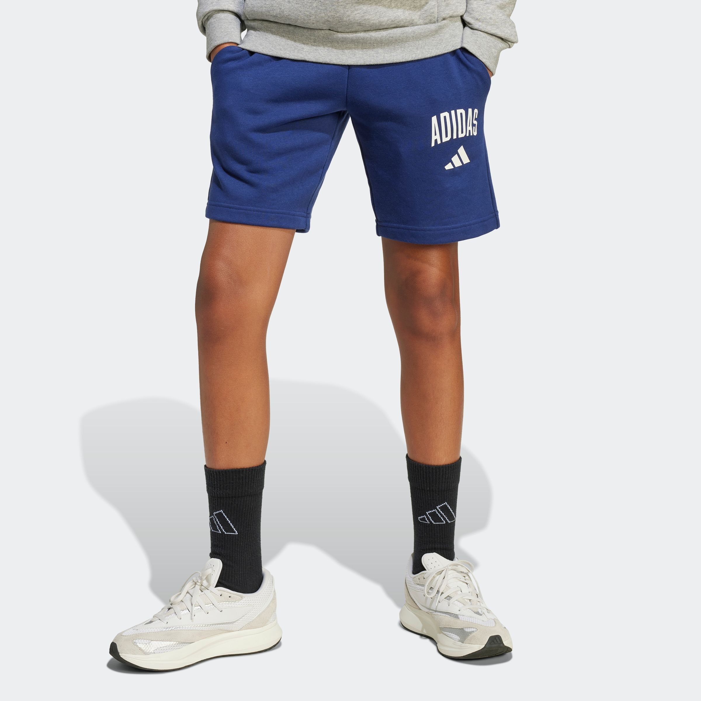 Adidas Sportswear Shorts »J CLGT FT SHO« in blau, Größe 152