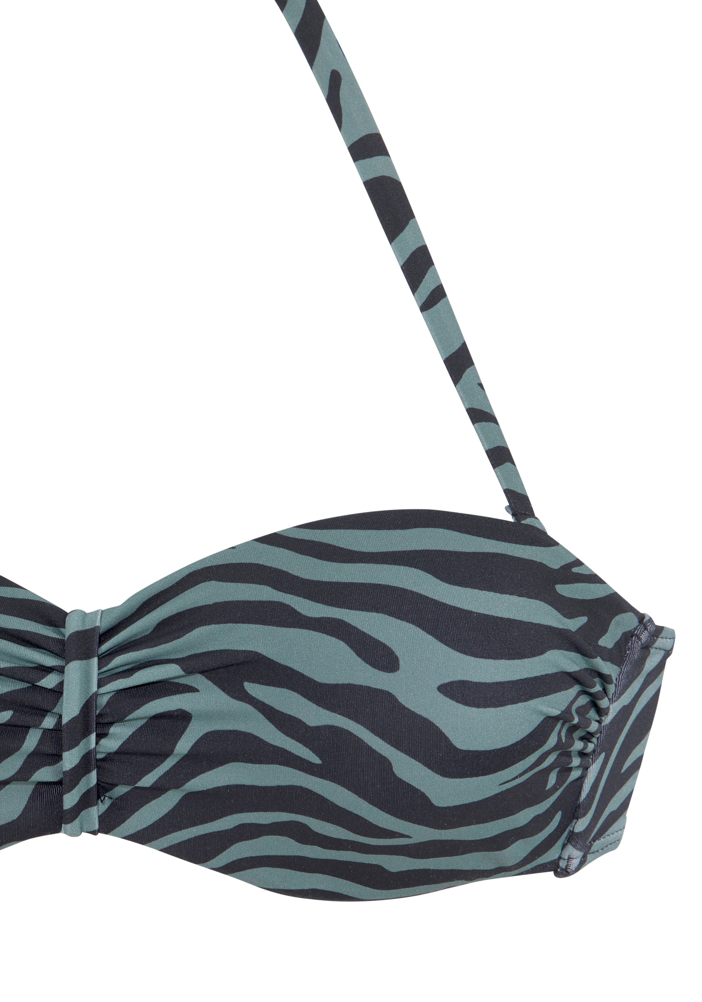 Venice Beach Bügel-Bandeau-Bikini-Top »Riella«, in Animal-Optik