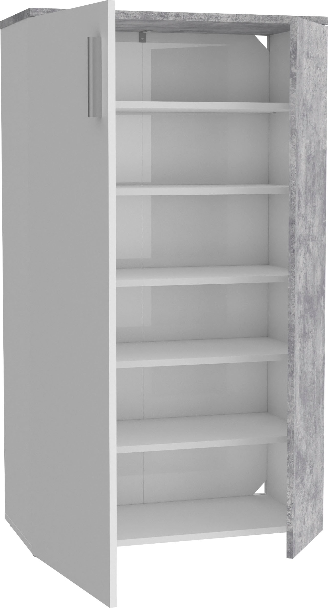 FORTE Schuhschrank »Boots«, (B/T/H 69/34/120 cm), Schuhkommode ca. 18 Paar Schuhe, Breite ca.69cm