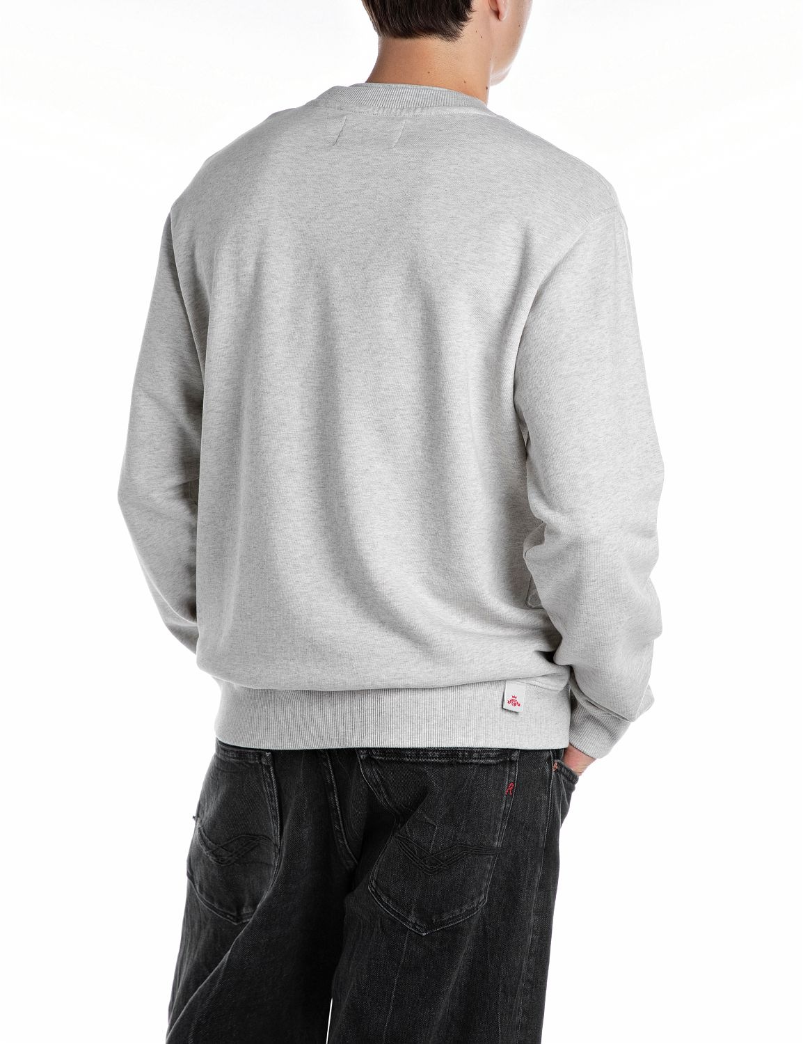 Replay Sweatshirt, mit Stickerei auf der Brust