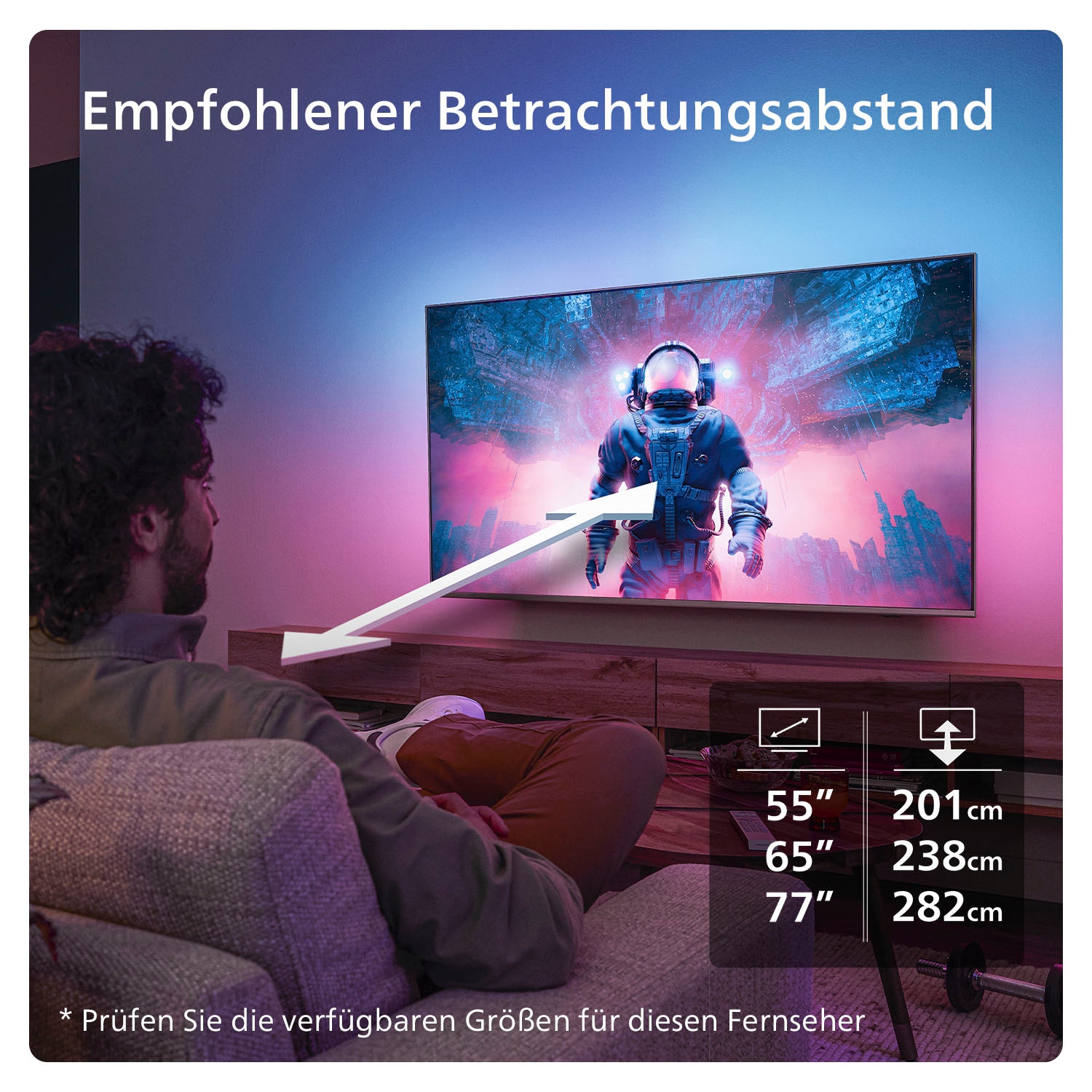 Philips OLED-Fernseher »65OLED909/12«, 4K Ultra HD, Google TV-Smart-TV