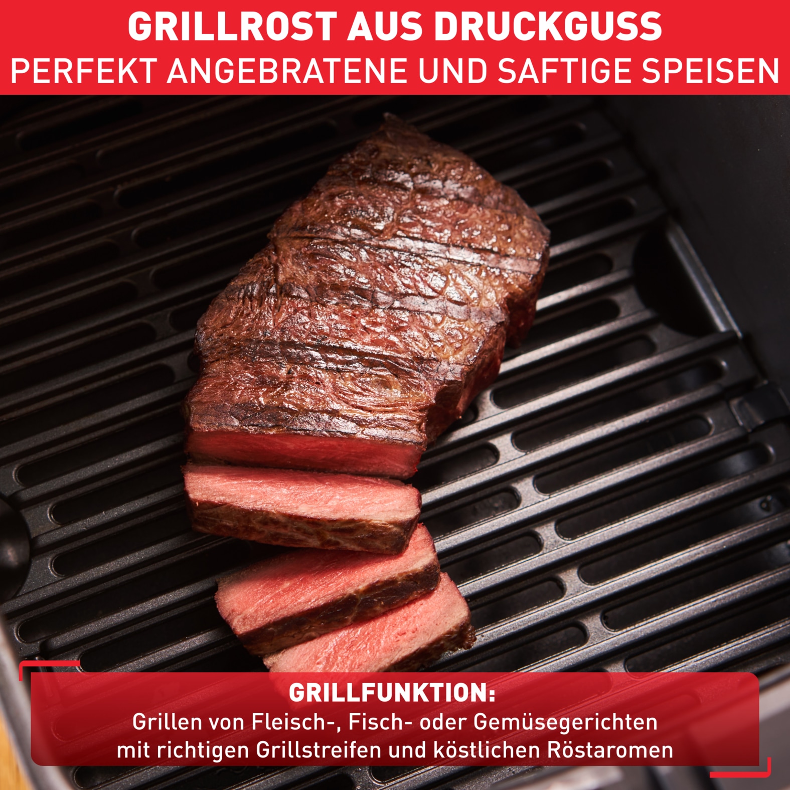 Tefal Fritteuse »Easy Fry & Grill Deluxe«, 1400 W, für bis zu 6 Personen, 8 Programme, energiesparend, ohne Öl. EY505D