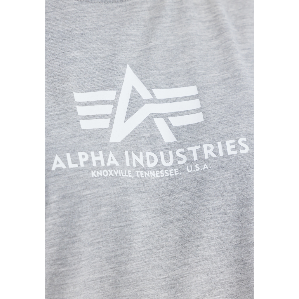 Alpha Industries Shirtkleid »ALPHA INDUSTRIES Women - T-Shirts Basic T Long Wmn«