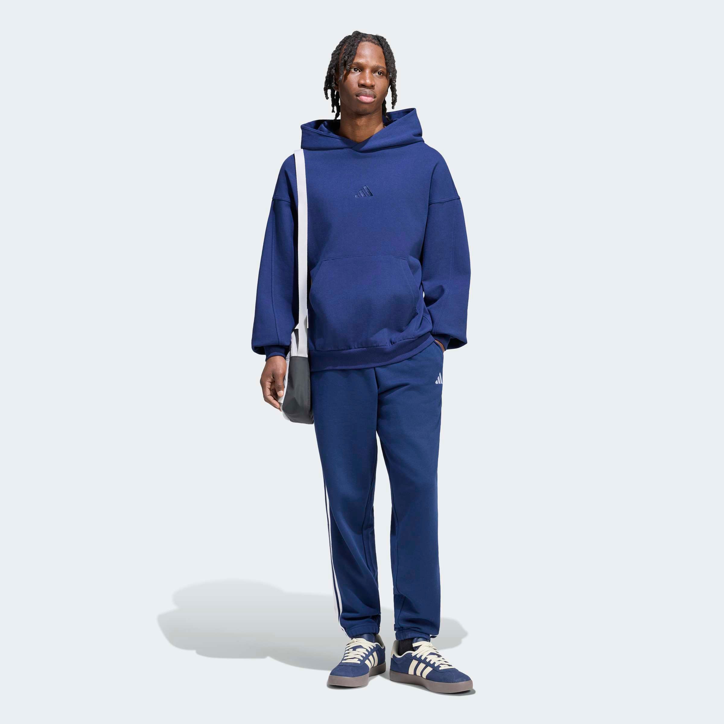 adidas Sportswear Sporthose »ESSENTIALS 3-STREIFEN, FRENCH TERRY, SCHMAL ZULAUFEND, BÜNDCHEN«