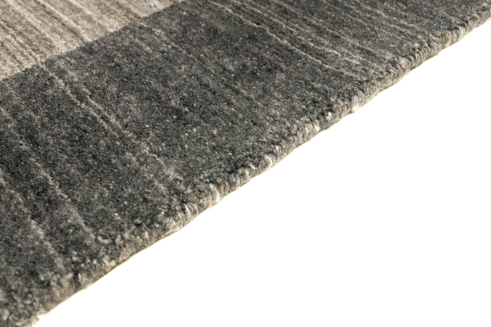 morgenland Wollteppich »Vintage Teppich handgeknüpft grau«, rechteckig, Vintage Design