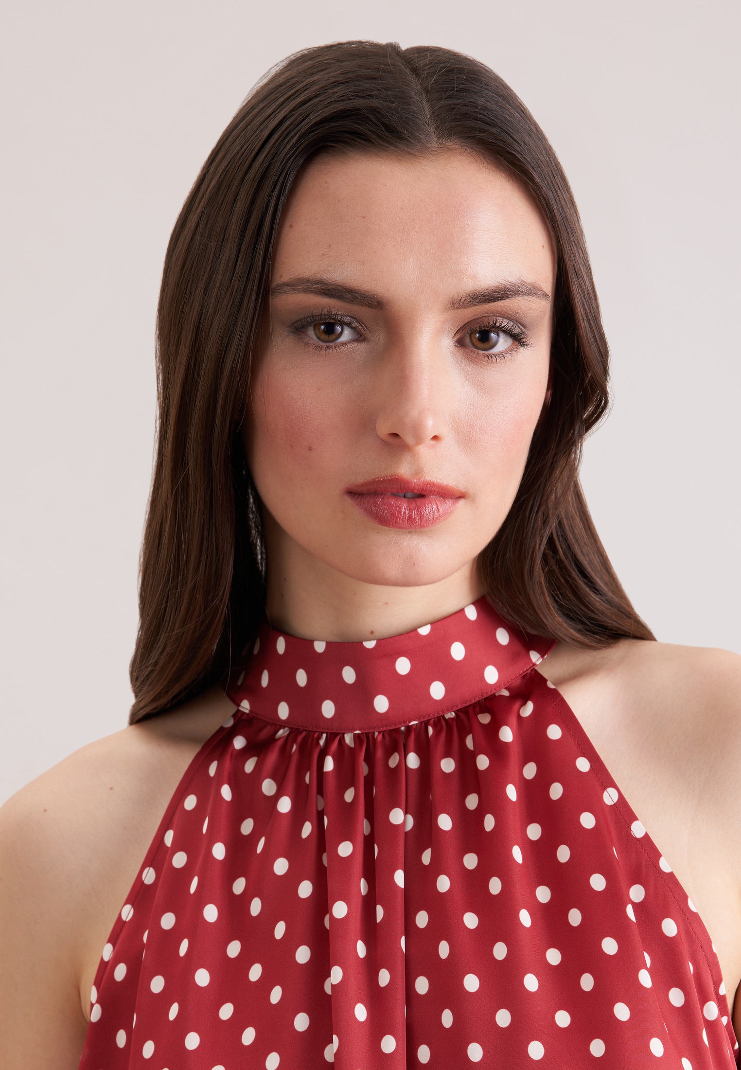 seidensticker Klassische Bluse Tunika Druck