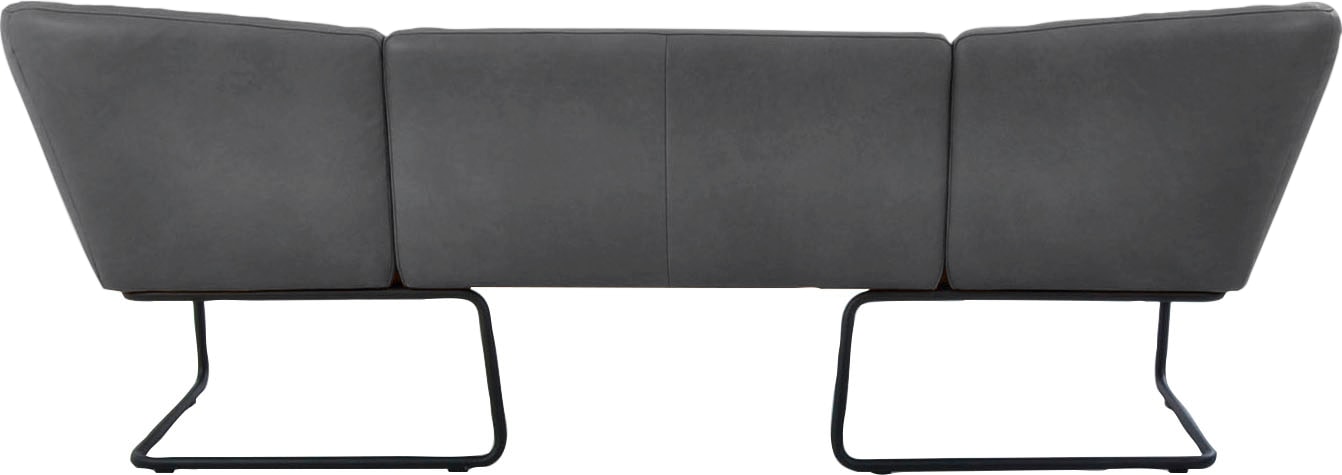 K+W Komfort & Wohnen Polsterbank »Mikkado Tube«, in abgerundeter Form, Rundrohrkufe lang, in 2 Breiten 192 oder 242 cm