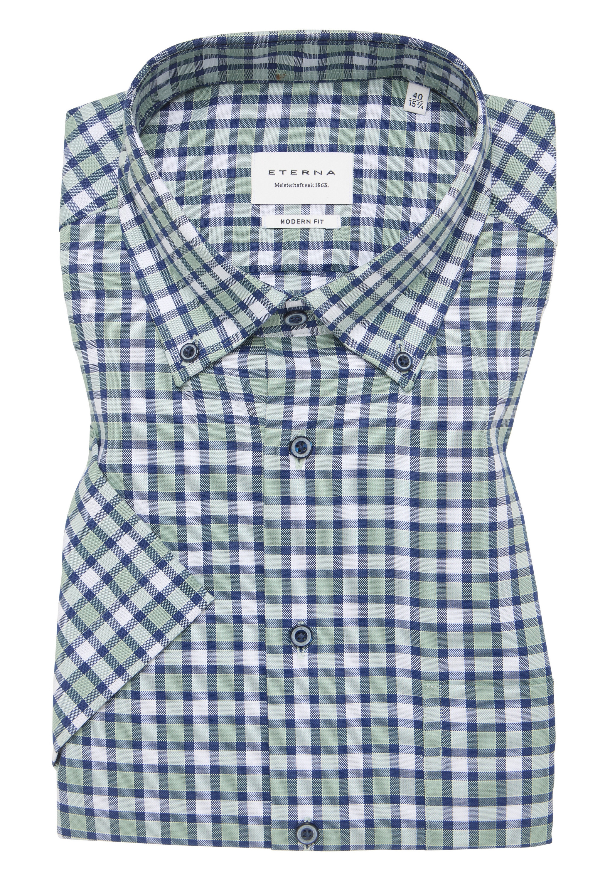 Eterna Kurzarmhemd »MODERN FIT«, NON IRON (bügelfrei)