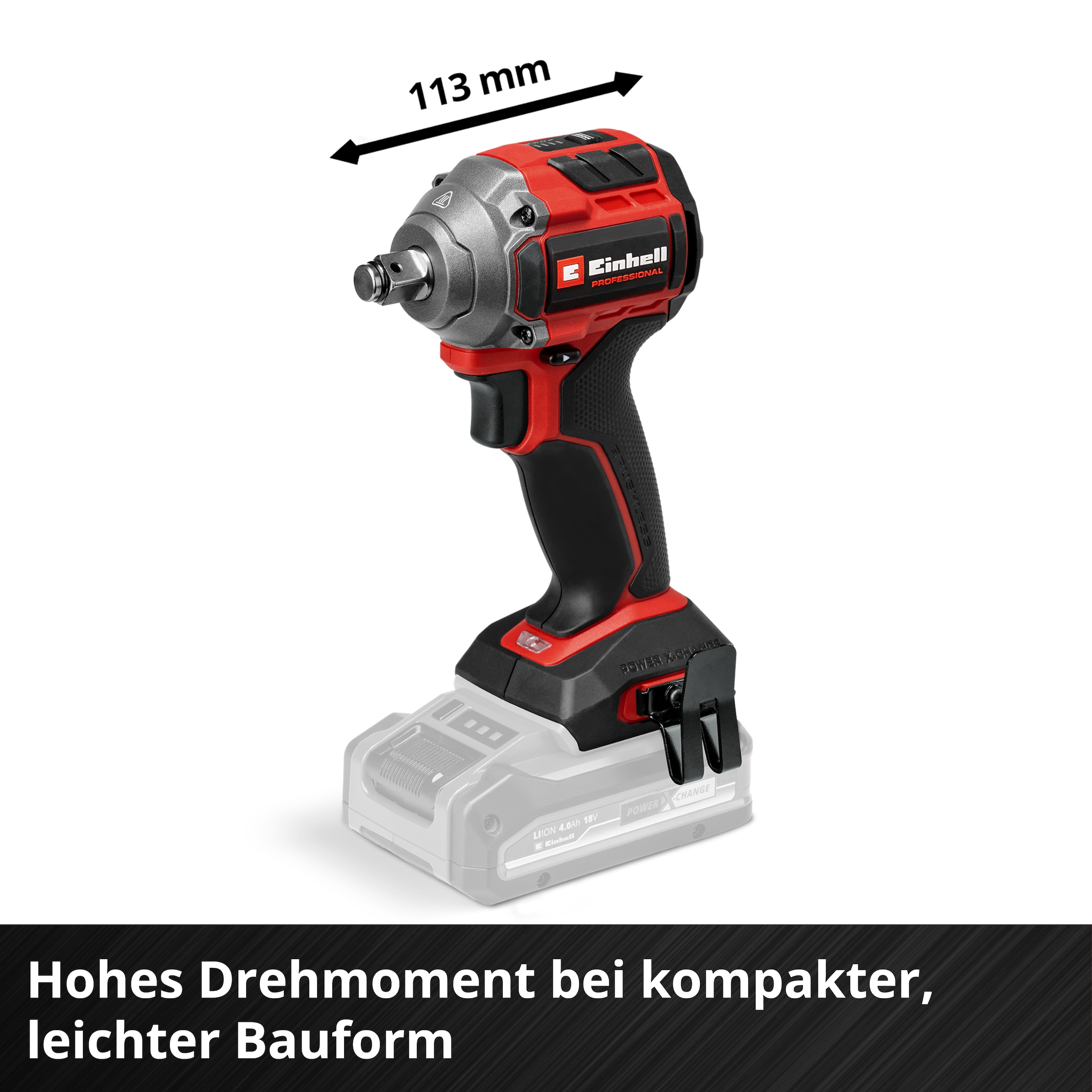 Einhell Akku-Schlagschrauber »TP-CW 18/260-C Li BL - Solo«, ohne Akku und Ladegerät