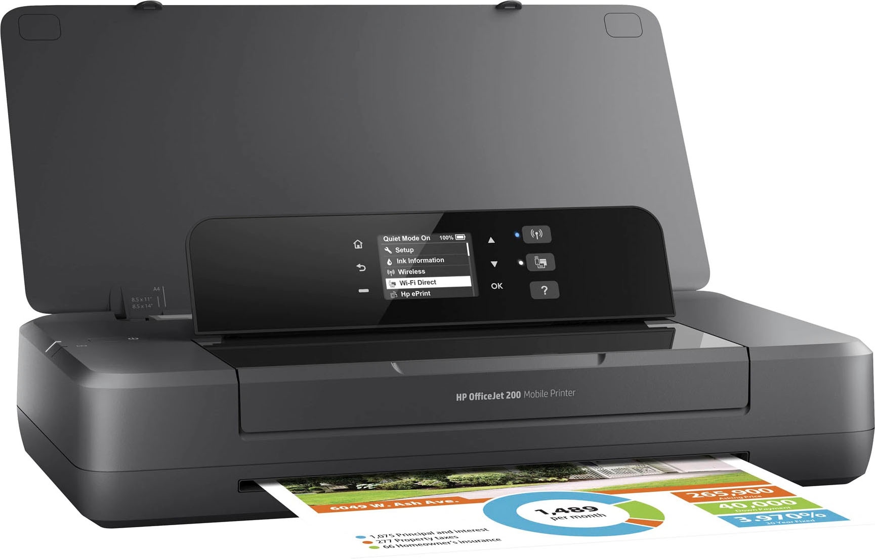 HP mobiler Drucker »OfficeJet 200 Mobildrucker«