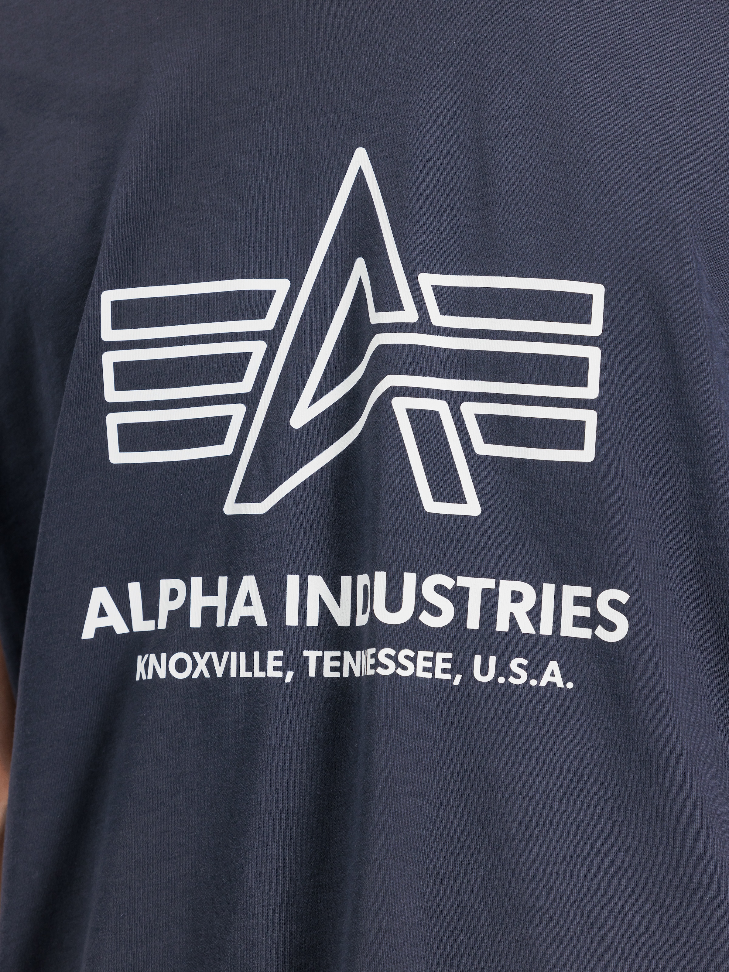Alpha Industries Rundhalsshirt »Logo Print T«