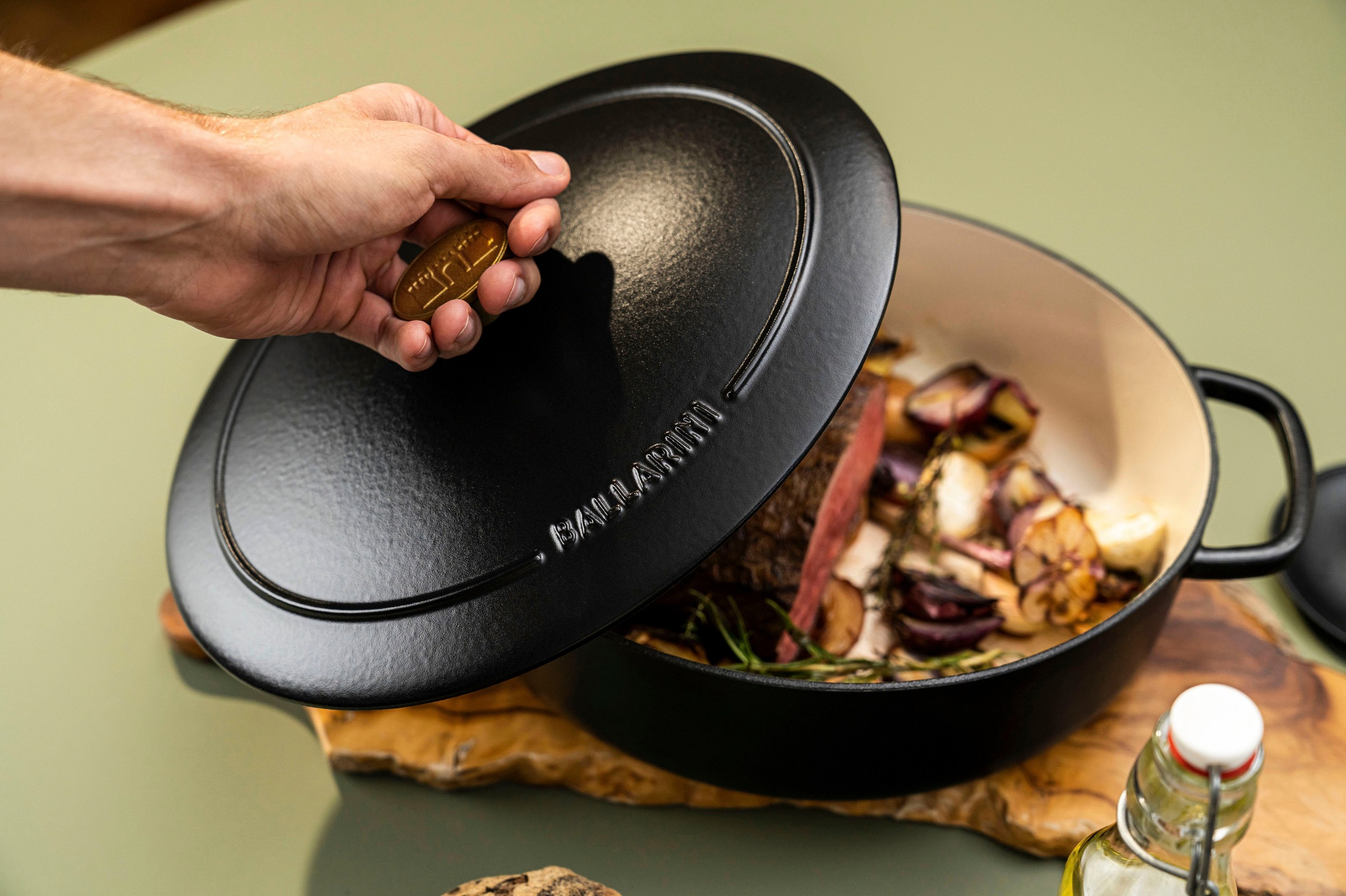 BALLARINI Bräter »Bellamonte Cocotte« 1 Stk. tlg. Gusseisen