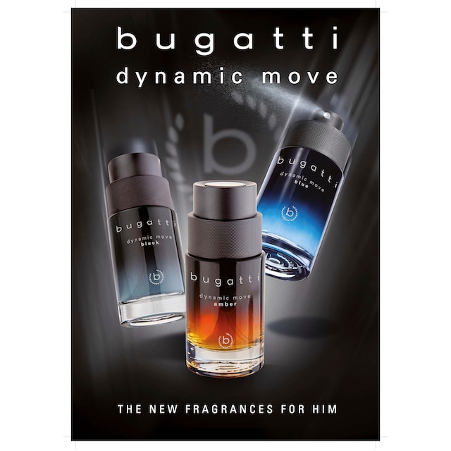 bugatti Eau de Toilette »Dynamic Move Black EdT 100ml« bei OTTO