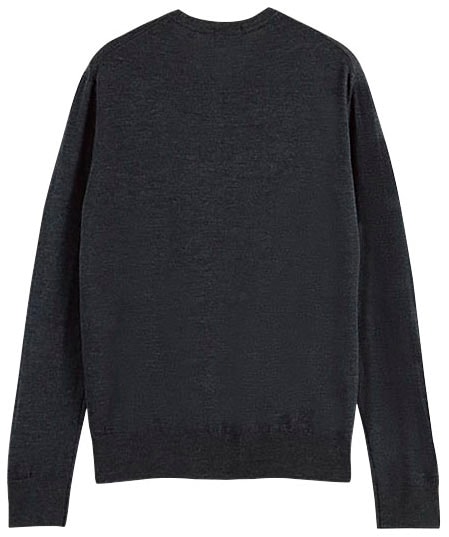 Scotch & Soda Wollpullover, Crewneck aus Merino Wolle