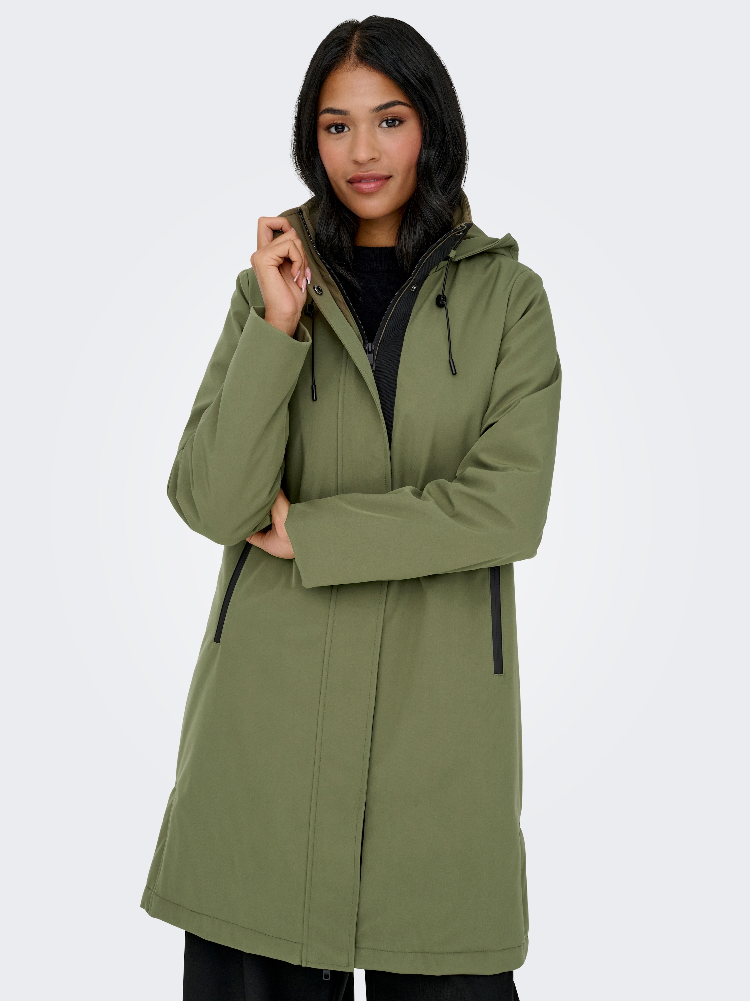 ONLY Parka »ONLKARA LIFE PARKA CC OTW«, mit Kapuze