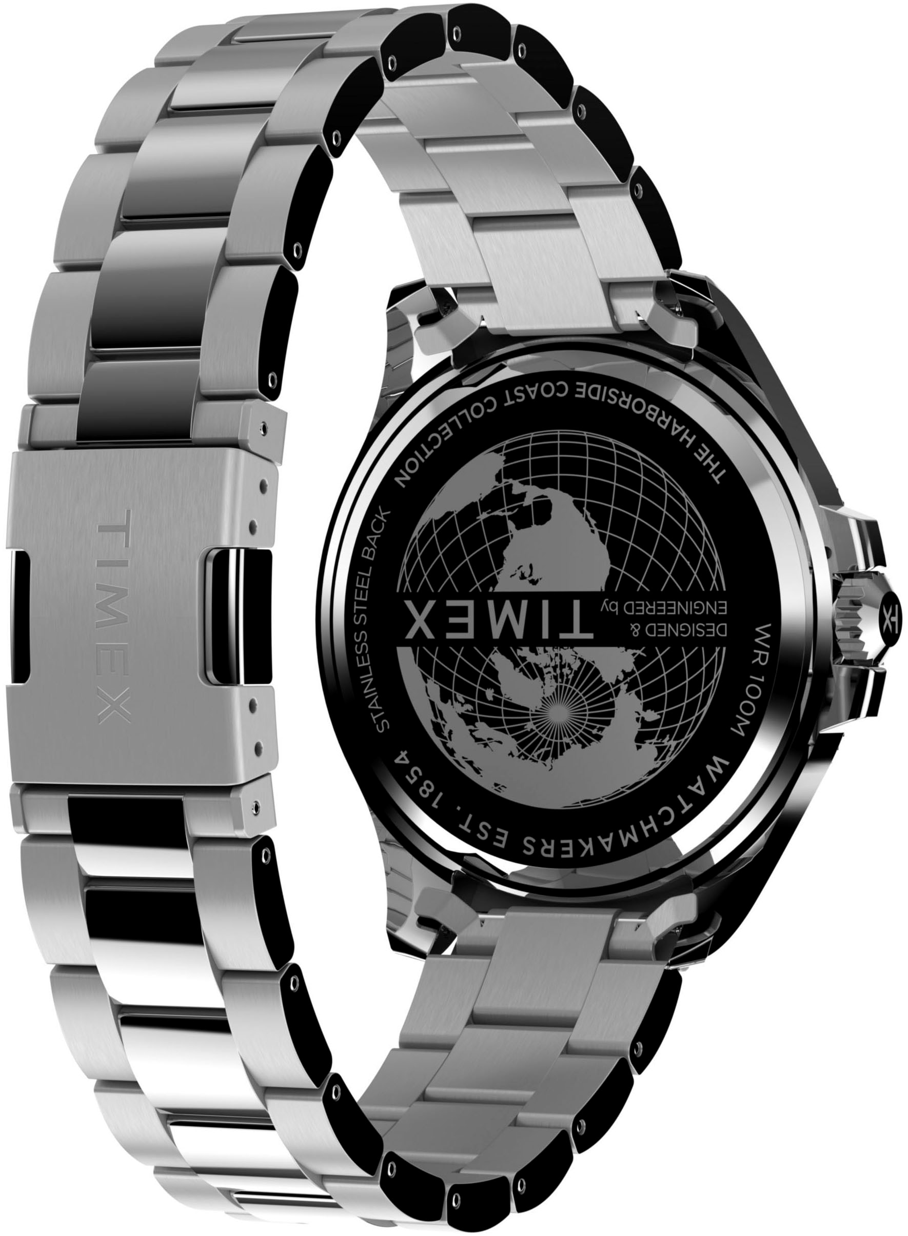 Timex Quarzuhr »HARBORSIDE COAST« Armbanduhr, Herrenuhr, Datum, Leuchtzeiger, Mineralglas, analog