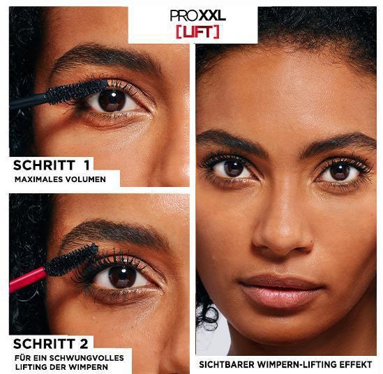 L'ORÉAL PARIS Mascara »ProXXL Lift Mascara schwarz«, mit Pro-Keratin-Formel
