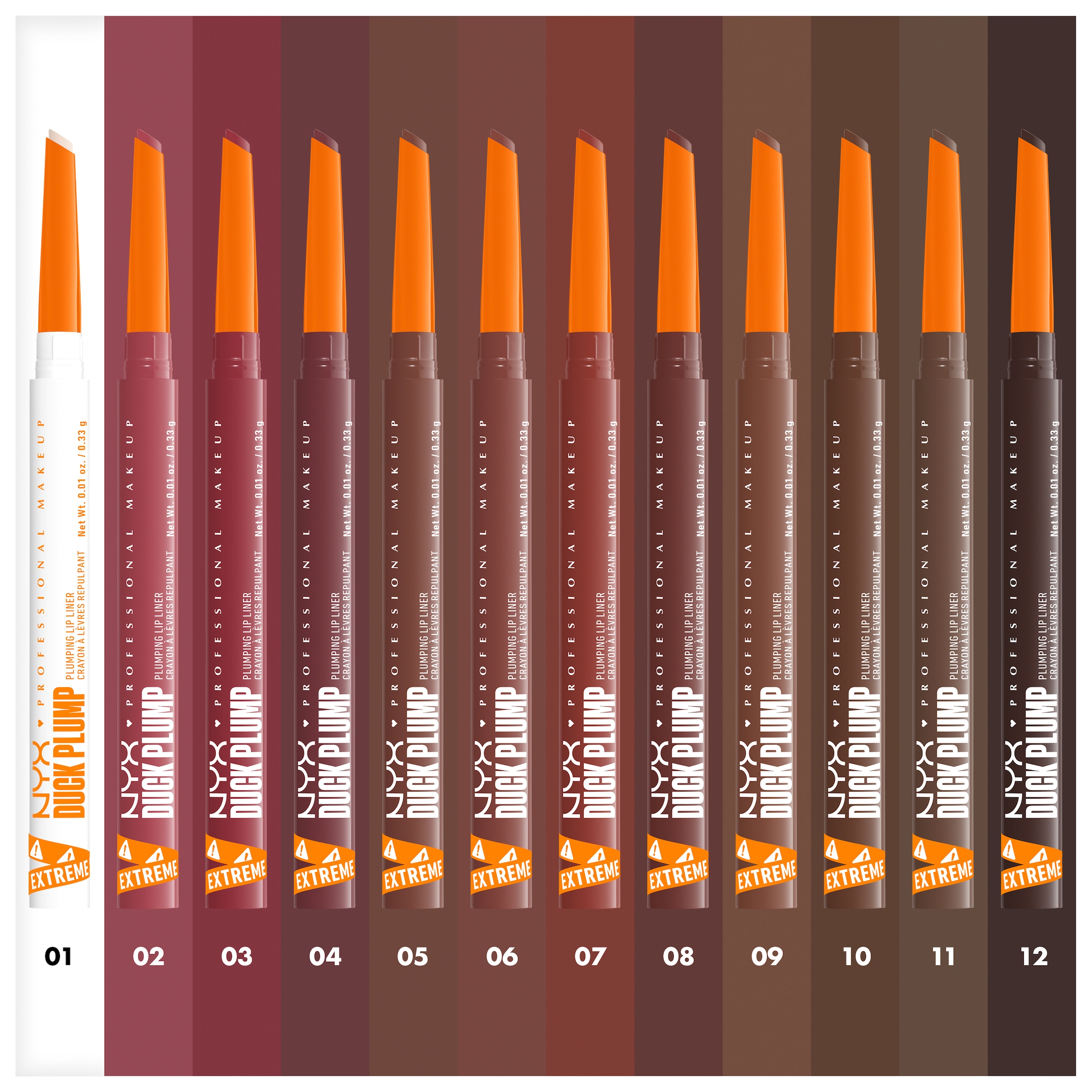 NYX Lippenstift »Professional Makeup Duck Plump Plumping Lip Liner Lippenkonturenstift«