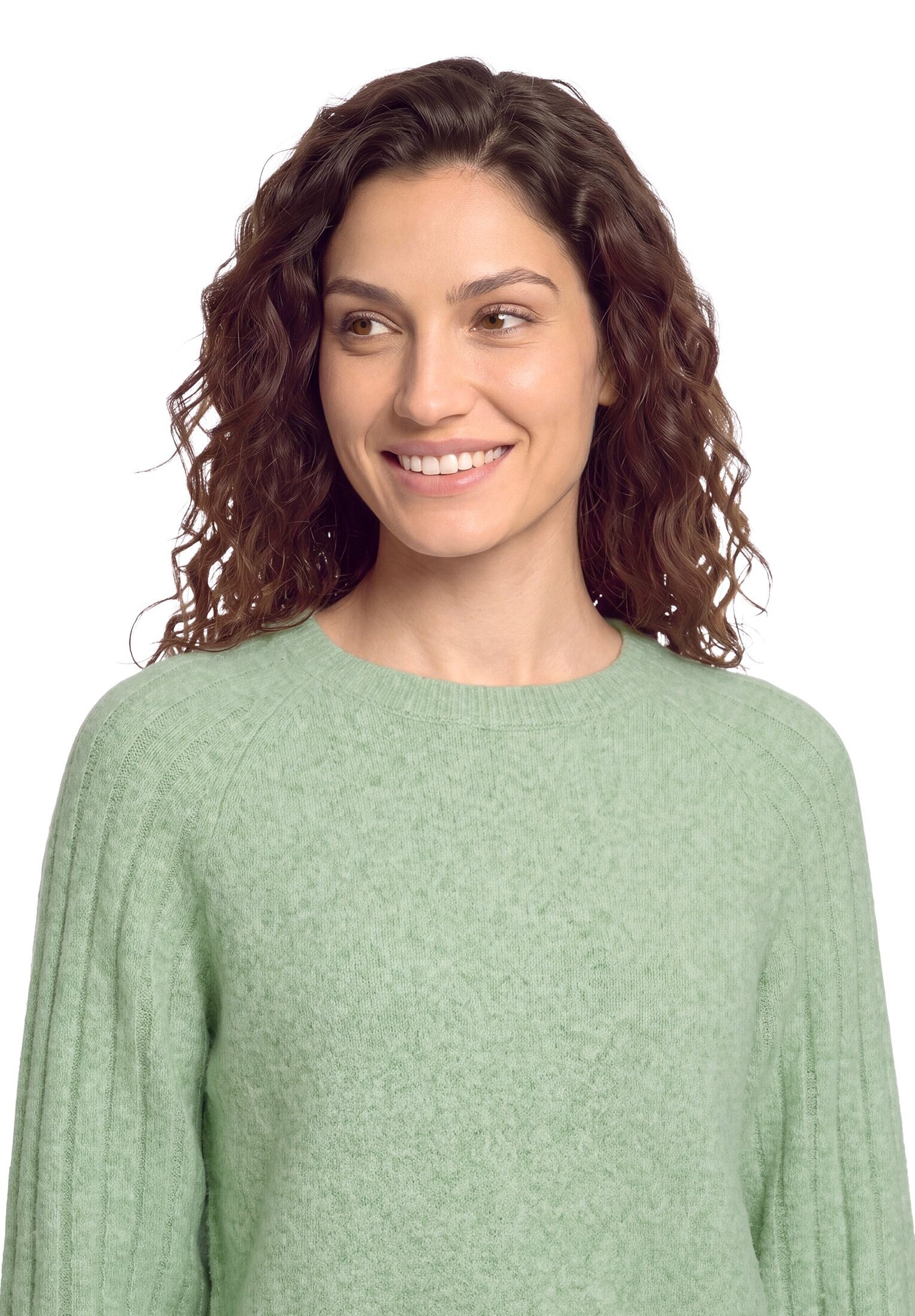 Cartoon Strickpullover »Strickpullover mit Rundhalsausschnitt«