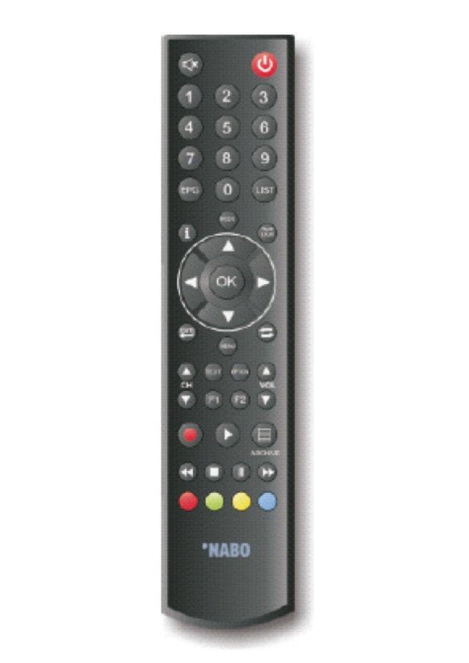 NABO SAT-Receiver »NABO«, (Videotext-USB PVR Ready-Timer-Sleeptimer)