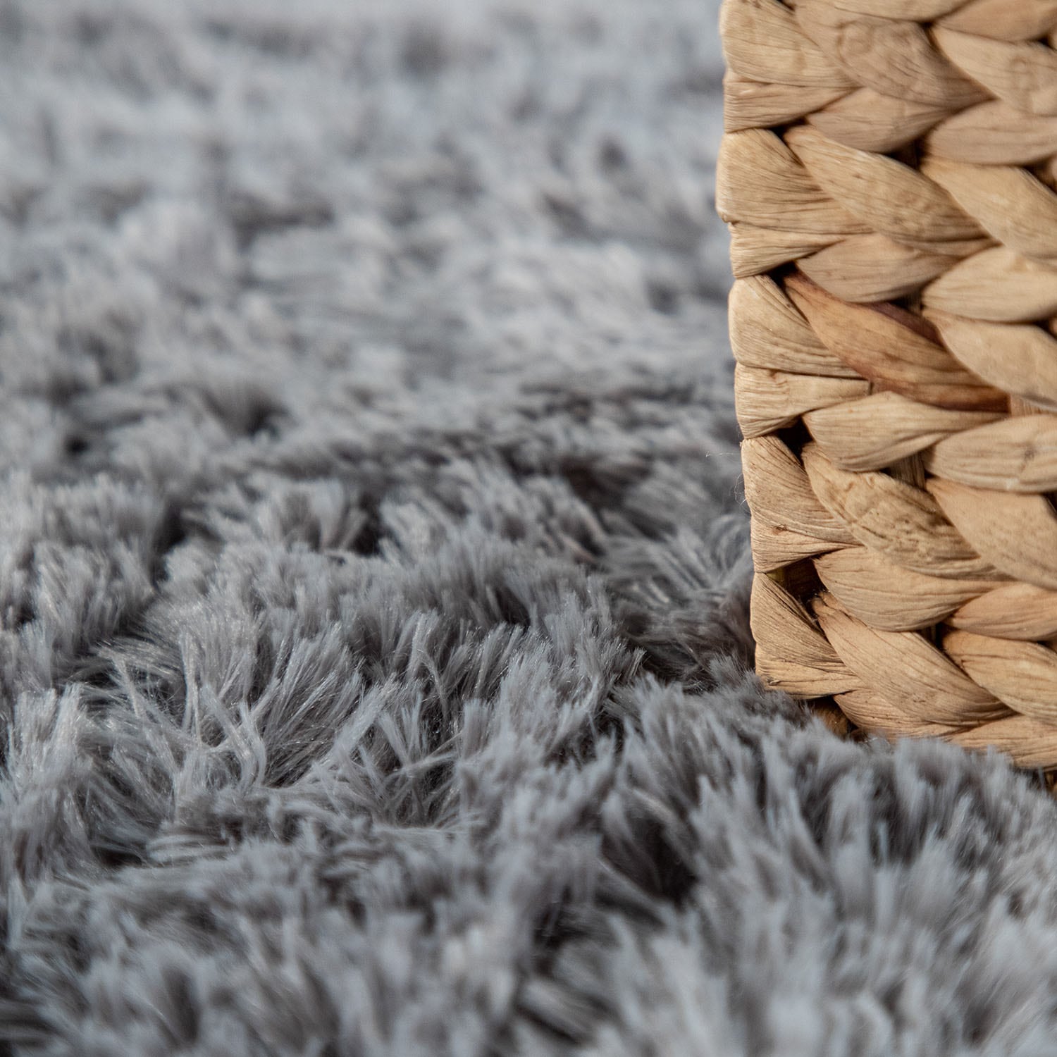 Paco Home Hochflor-Teppich »Silky 591«, rund, Uni Farben, besonders weich  und kuschelig kaufen bei OTTO