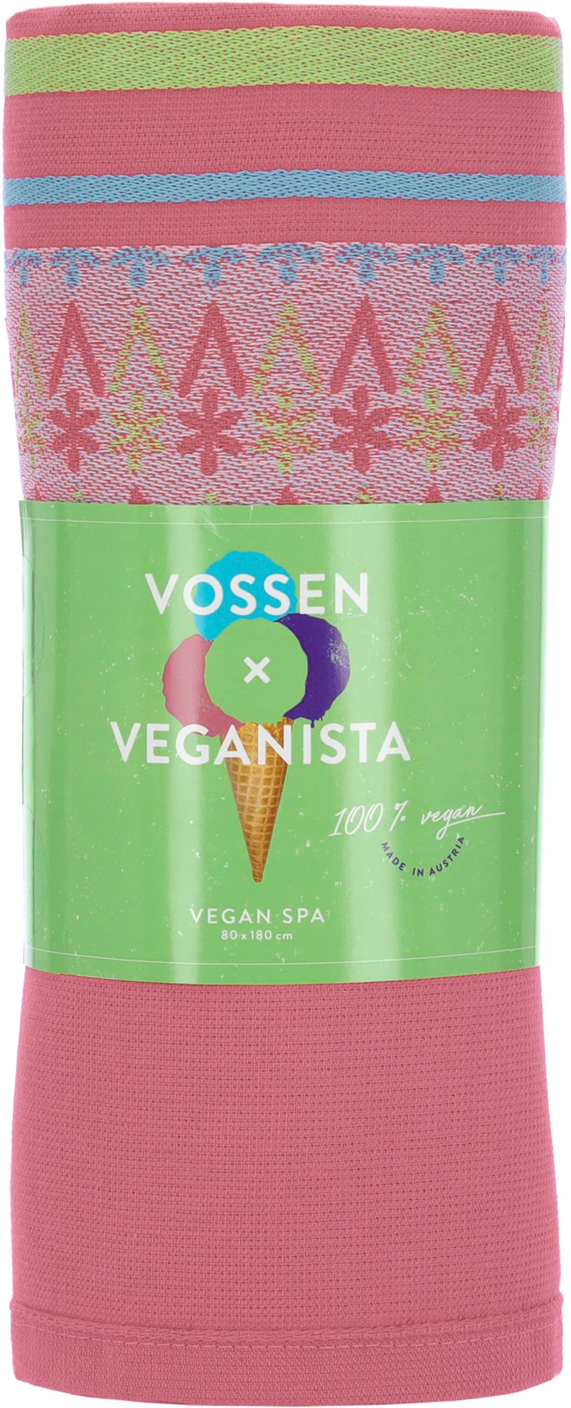 Vossen Hamamtuch »vegan spa«, (1 St.), mit geometrischen Elementen im  All-Over Design kaufen bei OTTO