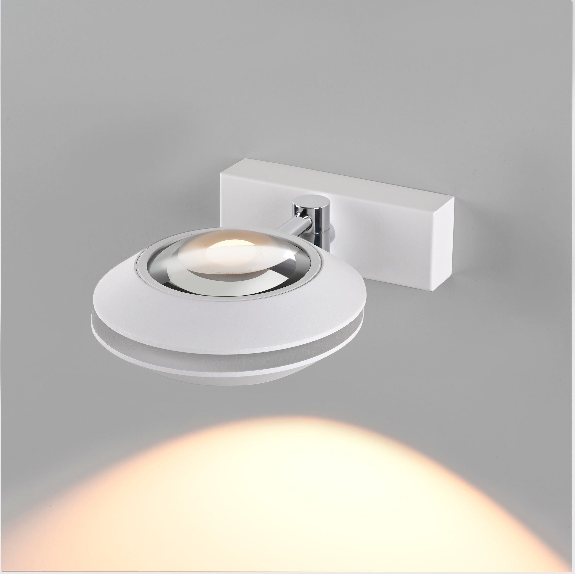 Neuhaus PURE LED Wandleuchte »PURE Oculis« LED-Board 1 Stk. Warmweiß Dimmfähig über separaten Tronicdimmer, dreh- & schwenkbar