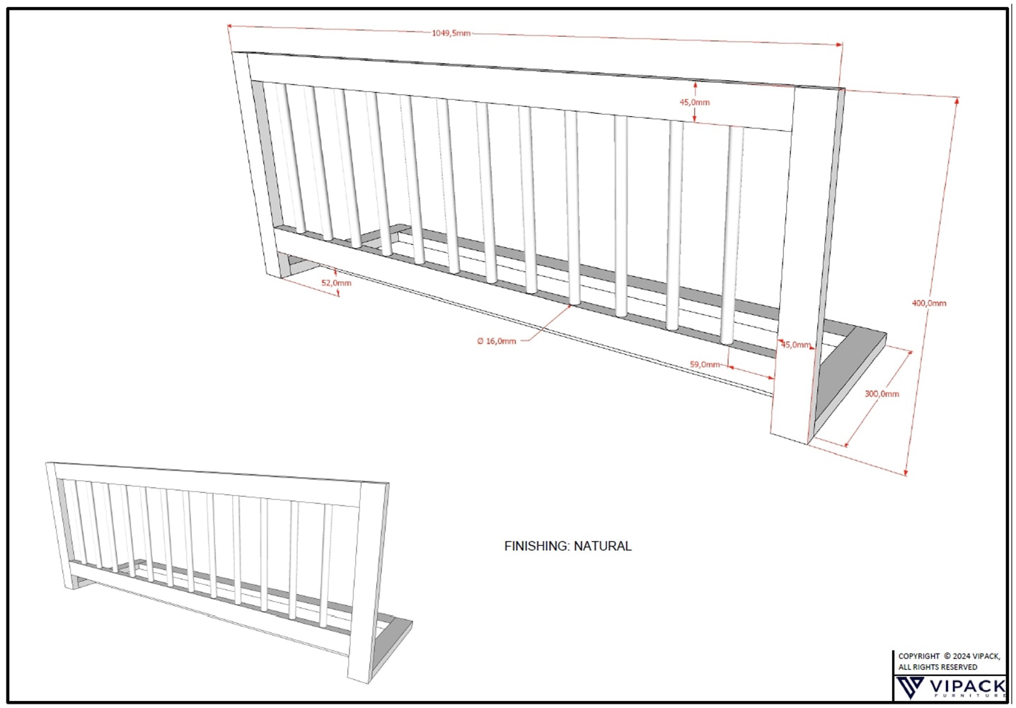Home affaire Etagenbett »Eiche massiv, Made in Europe, langlebige Qualität«, (B/H/T ca. 208x176x98cm, Schublade+unterer Rausfallschutz optional), 2 Lattenroste, wahlweise mit oder ohne Bettschublade und Absturzschutz