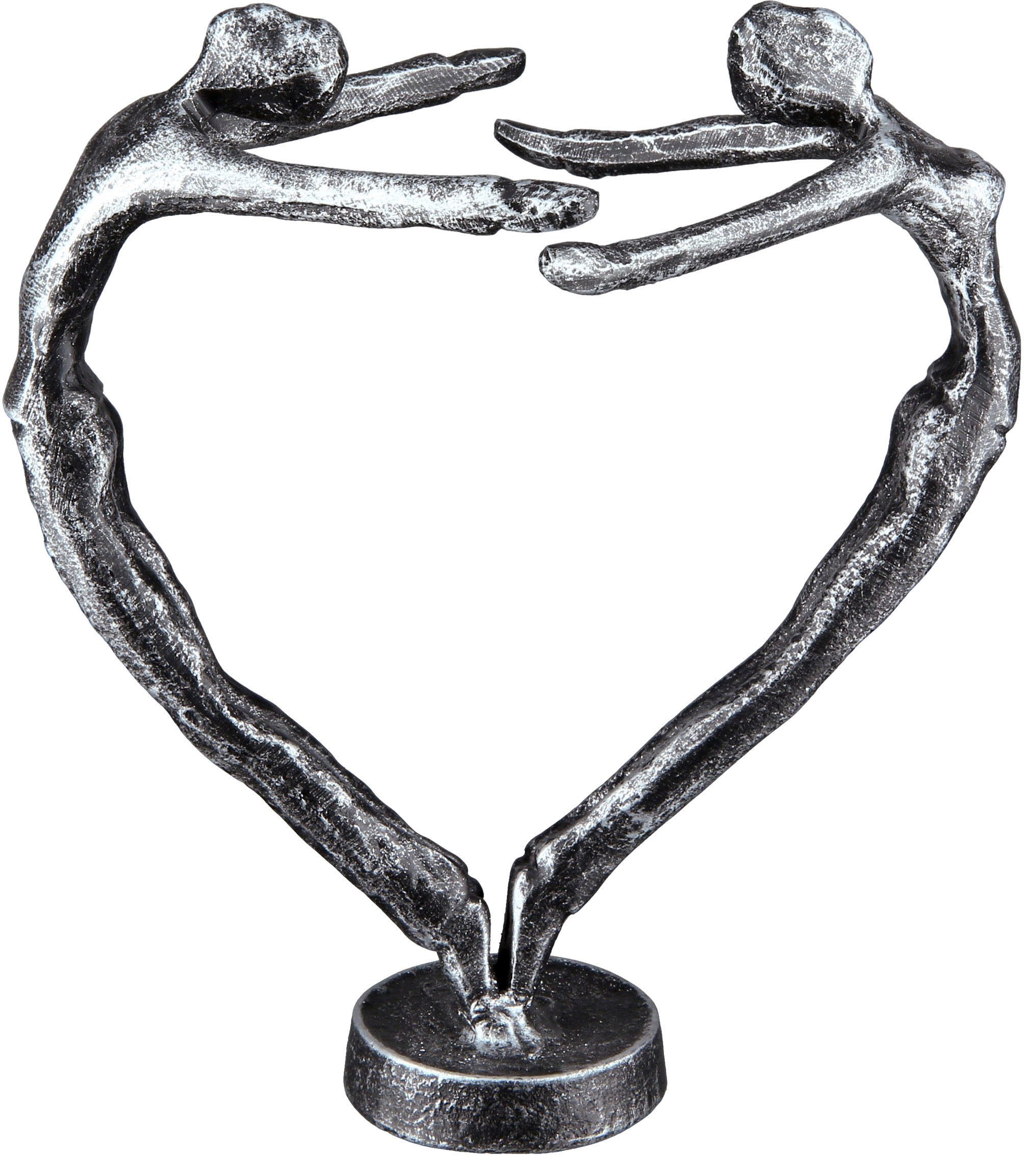 Online Casablanca In by Dekofigur silber«, Shop Gilde OTTO silberfarben Skulptur im Love, »Design